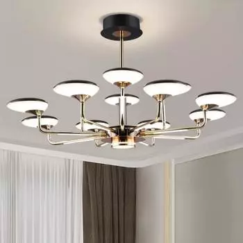 Люстра для гостиной, современная и простая главная лампа для дома 6 headlights