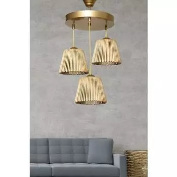 Люстра Faible Triple Natural