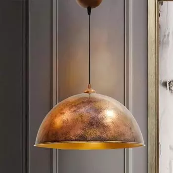 Люстра Linate медного цвета с юбкой, подвесной светильник, ретро-ресторан, столовая, конференц-зал, настольная кондитерская, бар