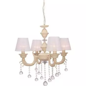 Люстра Umur Lighting Novel из 4 предметов с кремовым абажуром