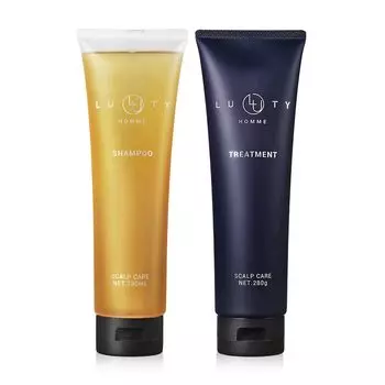 LUTY Scalp Shampoo Treatment Set Scalp Care for Men Homme Beauty Salon Эксклюзивный продукт для мужчин по 280 мл каждый