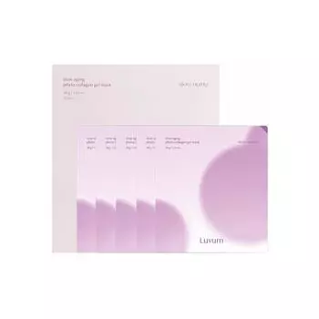 Luvm Slow Aging Peato Collagen Gel Mask 5p