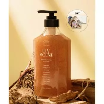 Luvscent Scrub Wash Cozy Fire Cedarwood 500 мл + Luvscent Body Wash Discovery Kit NONE