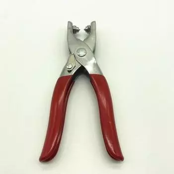 Люверсы Бадминтонная Ракетка Плоскогубцы Удобная Установка Люверсная Клещевая Инструмент Ракетка Спорт красный