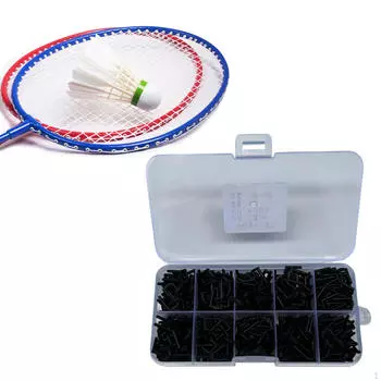 Люверсы для ракеток для бадминтона, сменные нейлоновые инструменты для натягивания струн, защита для струн Hole Spacing 7mm