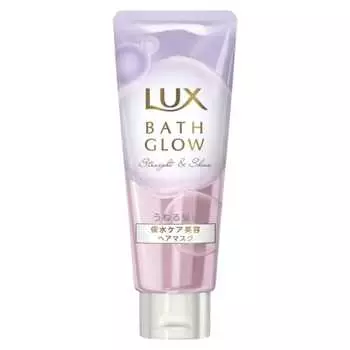 LUX Bath Glow Straight and Shine маска для волос, смываемая, 200 г, уход за волосами, удержание воды, красота