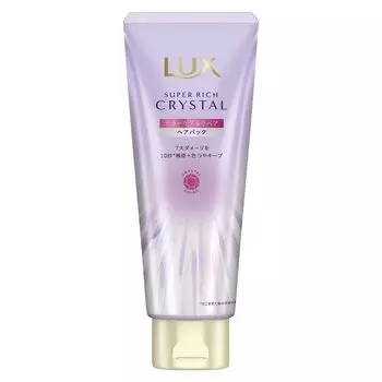 LUX Super Rich Crystal Color Care Repair Treatment маска для волос 180 г и смываемая фиолетовый