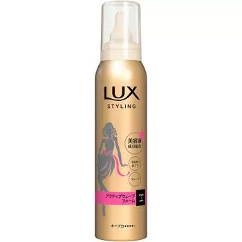 Lux Super Rich Crystal Luxe Serum Styling Active Wave Foam 130 г Unilever Япония