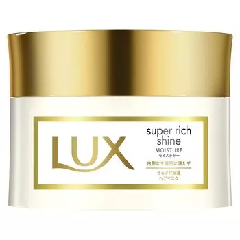 Lux Super Rich Shine Moisture Насыщенная увлажняющая маска для волос 200 г