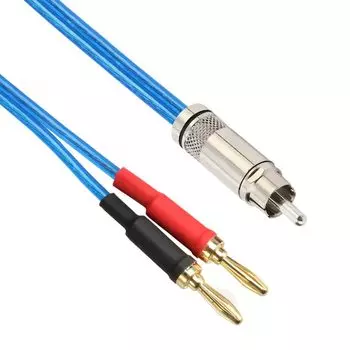 luxferre rca банан конвертер банан rca конвертер кабель rca к банановому штекеру акустический кабель 1М банан rca конвертер кабель rca банан конвертер банан