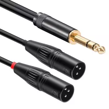 Luxferre TRS XLR конвертер XLR TRS кабель TRS XLR Male XLR 6.35mm Male)