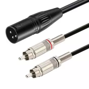 Luxferre xlr rca переходной кабель rca xlr переходной кабель Canon rc a кабель 1 м Canon штекерный медный кабель высокопрочный совместимый с