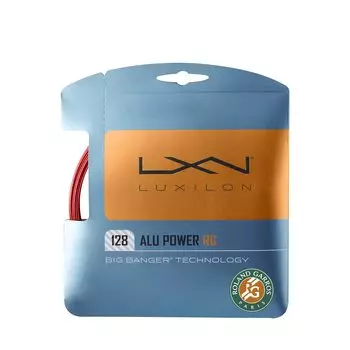 LUXILON Tennis String Gut ALU POWER ROLAND GARROS 128 Red Clay WR8302401128 Single tension (1.28mm)