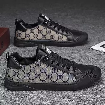 Luxury Black Men s Vulcanize Shoes Sale Urban Sneakers Fashion Flat Skateboard Sneaker Men Comfort Designer Casual Shoes For Men 39