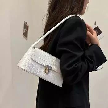 Роскошные дизайнерские сумки через плечо, новые высококачественные женские сумки под мышками, модные однотонные сумки из искусственной кожи на молнии, дизайнерские сумки через плечо