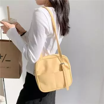 Роскошные дизайнерские сумки через плечо для женщин, летние брендовые женские сумки через плечо, трендовые модные однотонные женские сумки