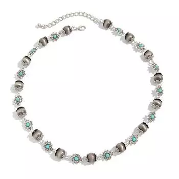 Luxury Flowers Beads Choker Necklace Bohemian Y2K Neck Jewelry Jewelry Gift