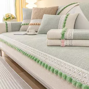 Luxury Fragrance Sofa Cushion Four Seasons Universal High-end Sense Four Seasons Universal Non-slip Sofa Cover Cushion Cover 70x70