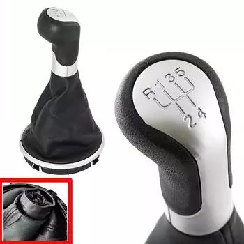 Luxury Interior As Shown Gear Knob Cover ABS Construction Aesthetic Upgrade Easy Installation Car Modification CHINA