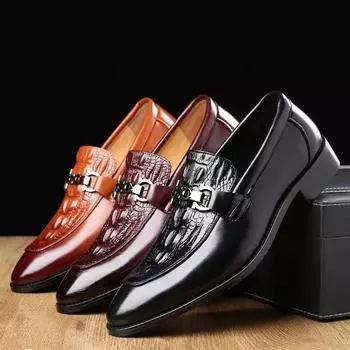 Luxury Men Leather Shoes Fashion Wedding Party Shoes Luxury Men Designer Business Flats Shoes Large Size 2020 New rty6 8 жёлтый