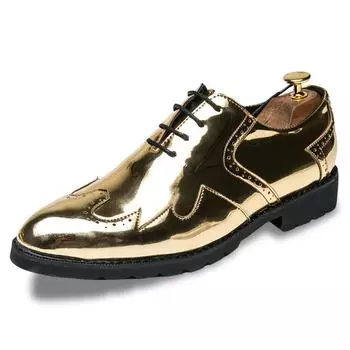 Роскошные мужские туфли для собеседования, деловые, формальные, туфли для банкета, платья, остроносые туфли для свадьбы, низкие мужские туфли челси 37 чёрный