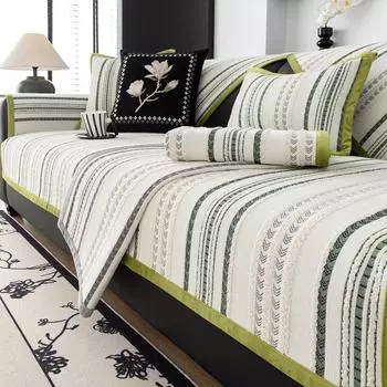 Luxury Non-slip Soft Sofa Towel Line Jacquard Chenille Sofa Covers Couch Cushion Slipcover For Living Room Modern Home Decor 70x70cm 1pcs