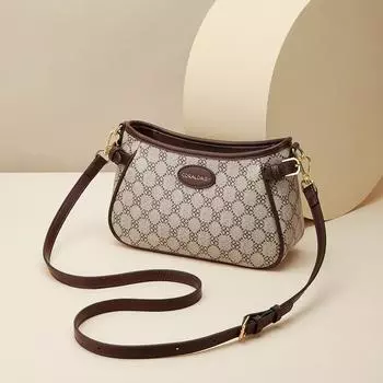 Luxury PVC Crossbody Bags For Woman Vintage Printed Ladies Handbags Mother s Gift Versatile Female Shoulder Bags New