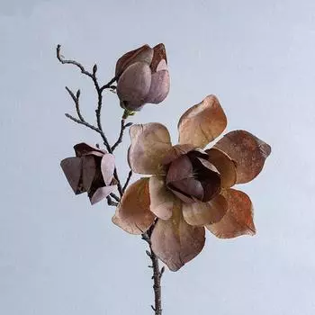 Luxury Simulation Big Magnolia Real Touch Fake Flower Artificial Orchid Flowers Party Favors