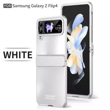 Роскошный ультратонкий защитный чехол с покрытием для Samsung Galaxy Z Flip 4 3 5G, жесткий противоударный чехол для телефона из ПК, чехол Funda For Z Flip 3