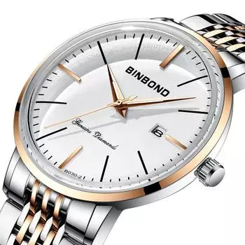 Роскошные часы для мужчин Элегантные водонепроницаемые светящиеся мужские часы кварцевые спортивные мужские часы из нержавеющей стали с датой