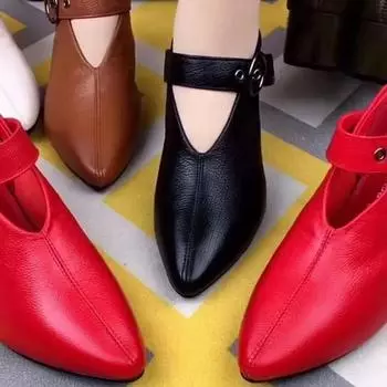 Luxury women’s Shoe Designer V shape Summer Loafers 2024 Pointed Toe Heart heels Pumps Ladies Mary Janes Green Shoes for Women 34