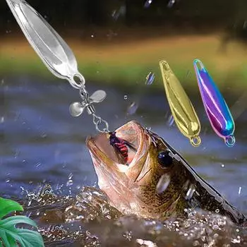 Luya Bait подтяжка лица без помощи в выбрасывании блесток моли, утолщенных блесток пропеллера