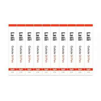 Масло для кутикулы Lvia, карандаш, яблоко, 3 мл*10 шт.