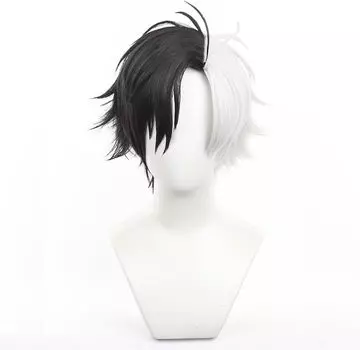 LVMEY Харука Сакура Косплей Парик Ветровка Косплей ВЕТРОВКА Косплей Костюм Маскировка Термостойкий Парик Парик Косплей Костюм Событие Comiket