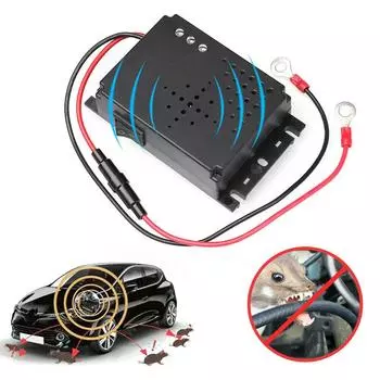 Lvye 12V автомобильный двигатель крыса грызун куница ультразвуковой репеллент шоковый отпугиватель мышей