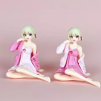 Lycoris Recoil Аниме Настольный Милый Nishikigi Chisato Фигурка Kawaii Girl Noodle Stopper Коллекция Игрушек