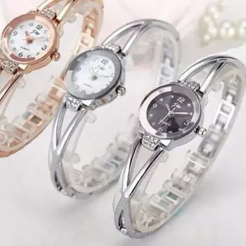 Женские металлические часы Lydia X-Line, популярные корейские часы