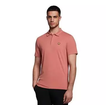 Lyle & Scott Concealed Button поло с короткими рукавами S