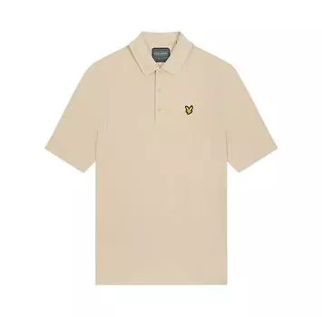 Lyle & Scott Monogram Jacquard поло с короткими рукавами M