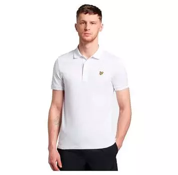 Lyle & Scott Plain поло с короткими рукавами L