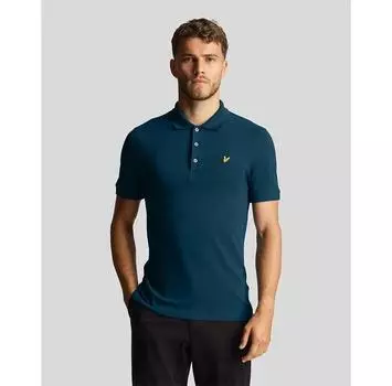 Lyle & Scott Plain поло с короткими рукавами M