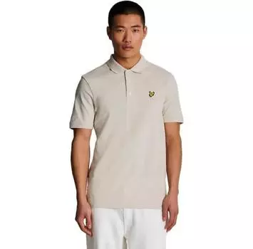 Lyle & Scott Plain поло с короткими рукавами S