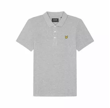 Lyle & Scott Plain поло с короткими рукавами XS