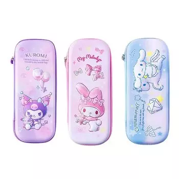 LYLIDIA My Melody Pen Pencil Pencil My Melody Pencil Большое хранилище косметики My Melody Канцелярские принадлежности для начальной школы средней школы старшей школы розовый