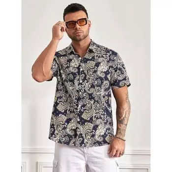 Lymio Men Мужская повседневная рубашка S