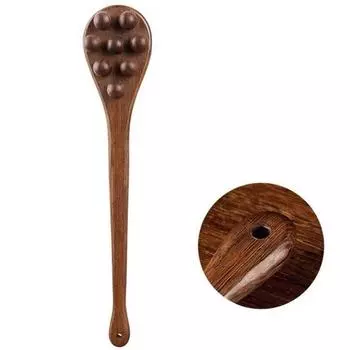 Lymphatic Drainage Gua Sha Massage Tapping Board Wooden Body Massager Leg No Beads