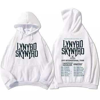 LYNYRDSKYNYRD Tour Hoodies Grunge Unisex Streetwear Long Sleeve Casual Male Sweatshirts Printing Pullovers S
