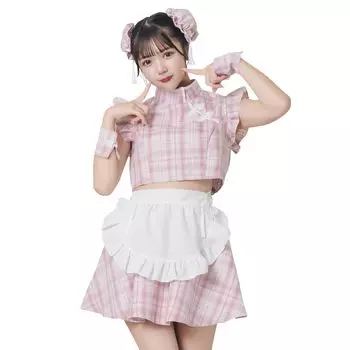 Лирическая палитра Косплей Хэллоуин Молочный Чайна Мейд ДжемсКоллекция Розовый [Прозрачный камень] Женская