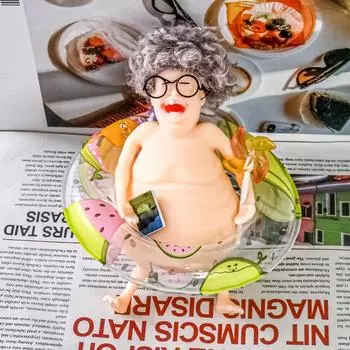 Лысая голова щипок музыка новые уникальные DIY странные украшения забавная кукла декомпрессионные игрушки One Size