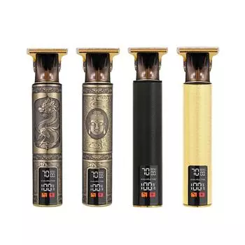 Лысая головка электрические ножницы Push электрический фейдер масляная головка ножницы для волос гравировка Mark бритва